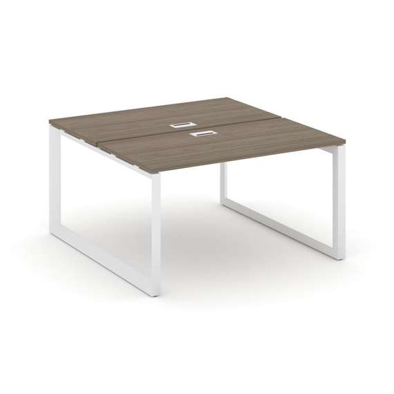 Style Project Рабочая станция двухсторонняя SN-59O.DRS-004 Вяз Благородный/Металл Белый/Белый Заглуш