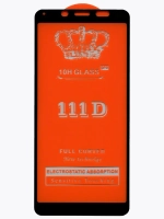 Защитное стекло Glass для Xiaomi Redmi 7A, полный клей 111D, черная рамка