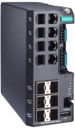 Коммутатор управляемый MOXA EDS-4014-4GS-2QGS-LV