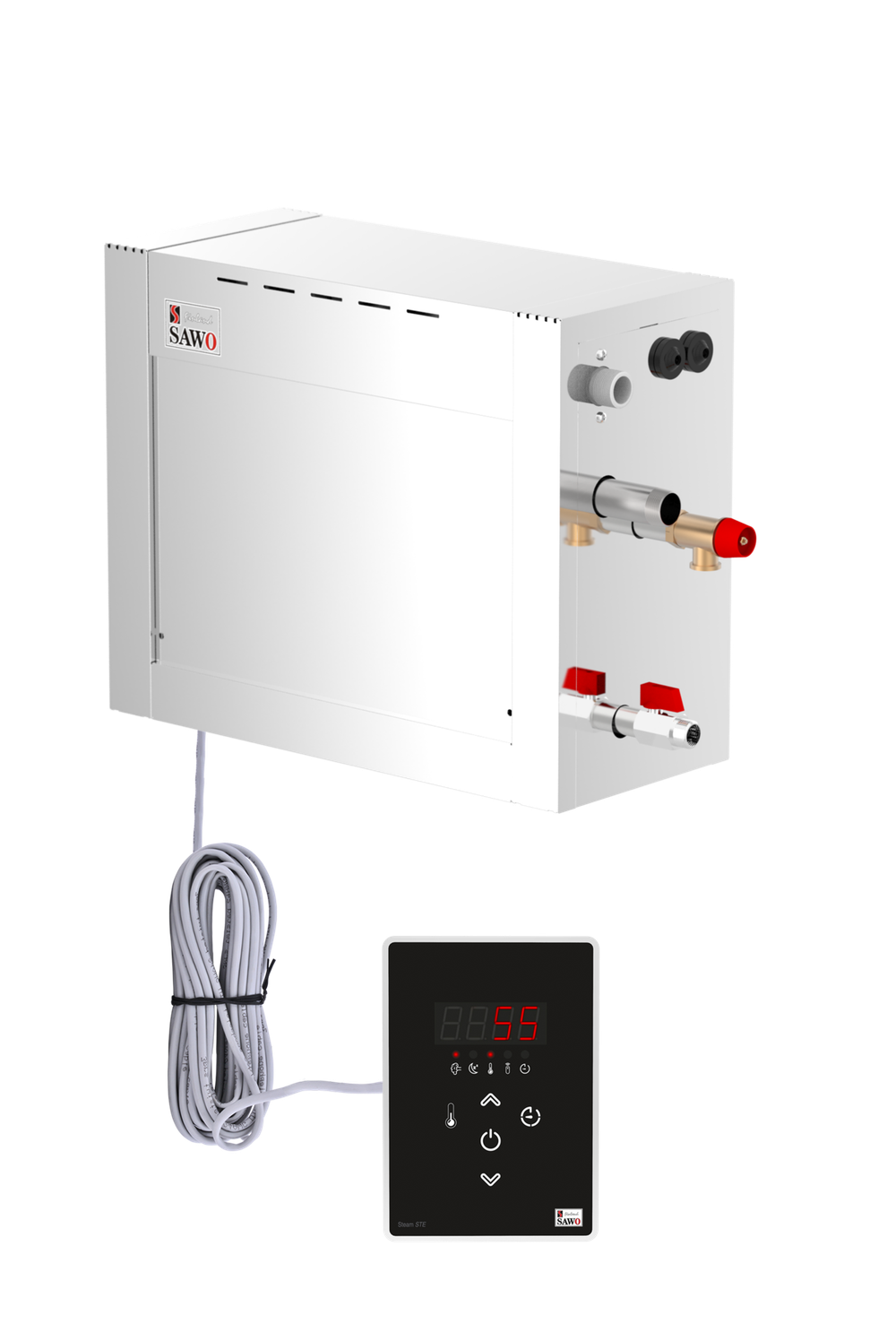SAWO Парогенератор 9,0 кВт, пульт в комплекте, артикул STE-90-C1/3-V2