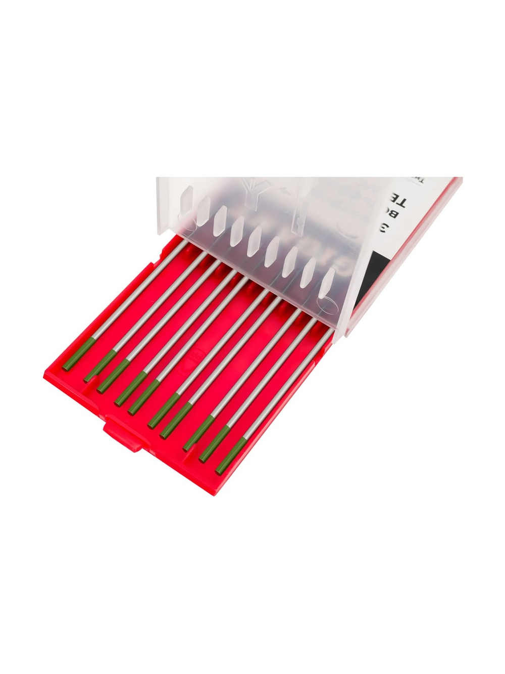 Электроды вольфрамовые (WP-175; 2 мм; зеленый; АС; 10 шт) Gigant TE-WP-X-2,0