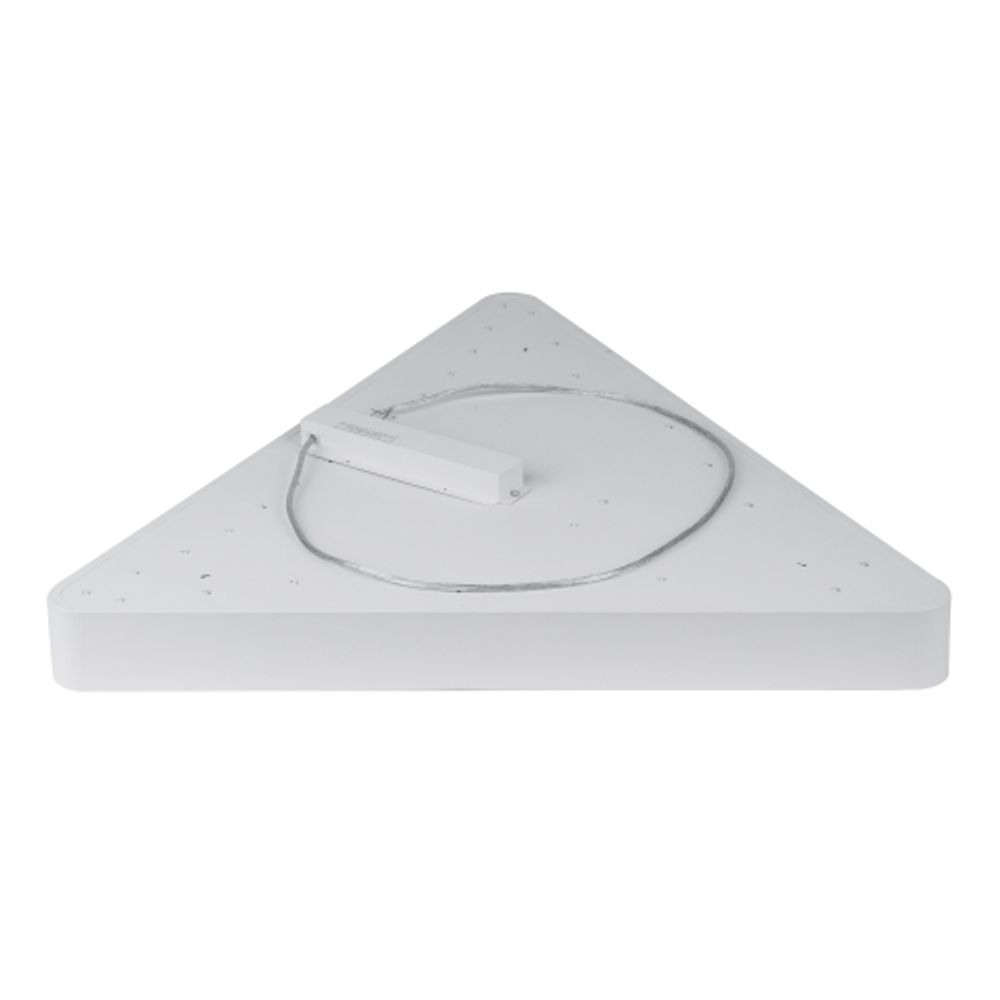 Светильник LED ЭРА Geometria SPO-151-W-40K-030 Delta 30Вт 4000К 3000Лм IP40 600*600*80 белый подвесной | Декоративные светильники Geometria