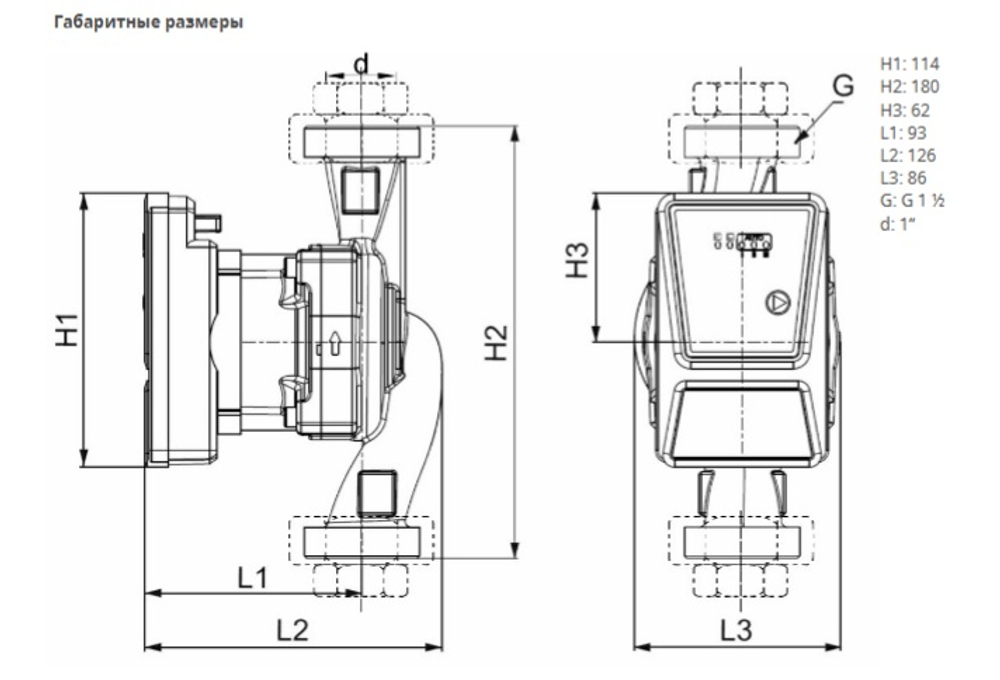 Насос NOCE 25/1-4