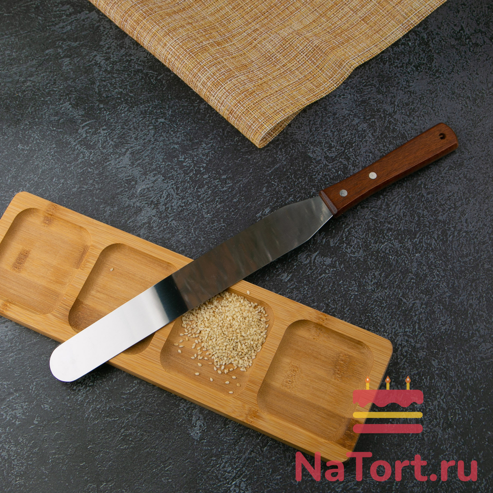 Лопатка кондитерская прямая 37 см