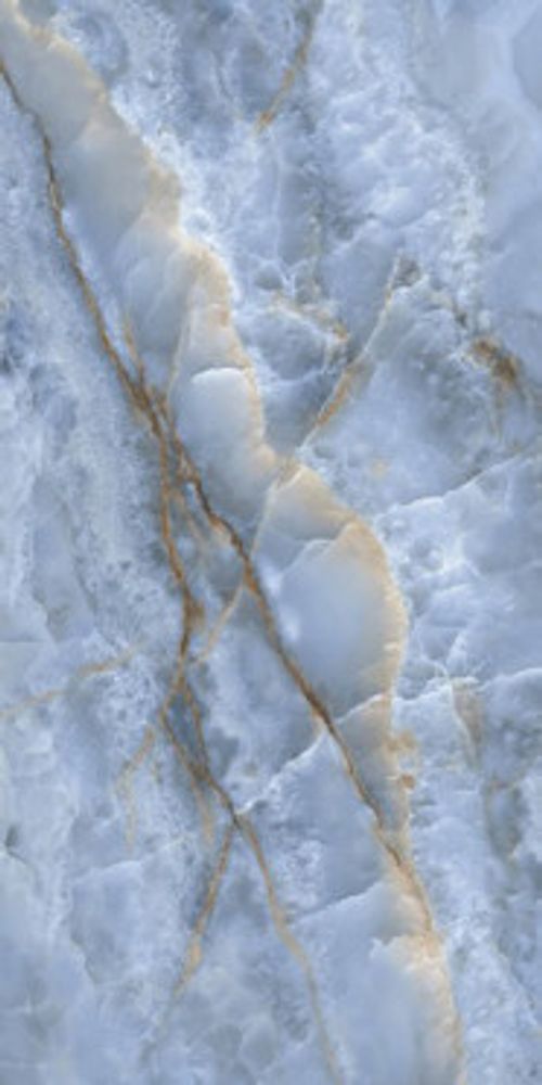 Керамогранит BOOKMATCH ONICE BLUE A SOFT MATT.