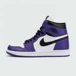 кроссовки Air Jordan 1 Mid Purple White
