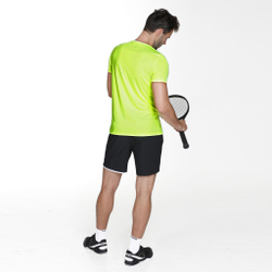 Мужское теннисное поло Racket Roots Teamline T-Shirt Men - Yellow