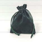 Мешочек 10х12см Бархат класс А (Серый, Синий)