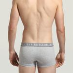 Мужские трусы хипсы серые набор 3 в 1 Bikkembergs CLASSIC BKK1UTR02TR