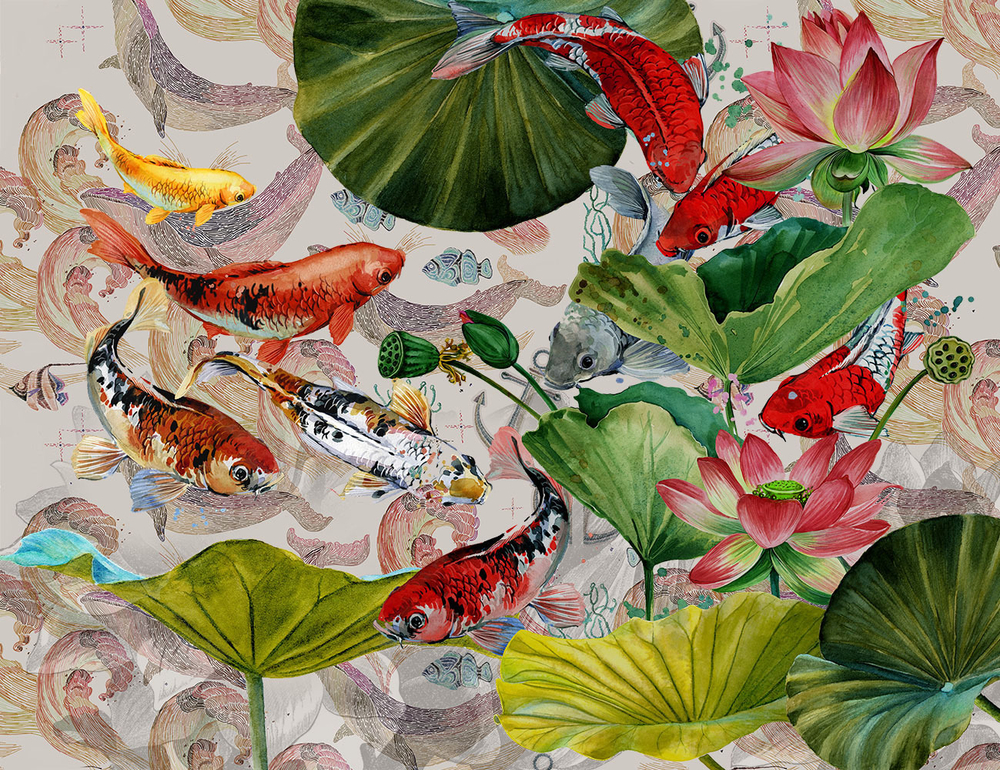 Дизайнерские обои Wall Street Eden