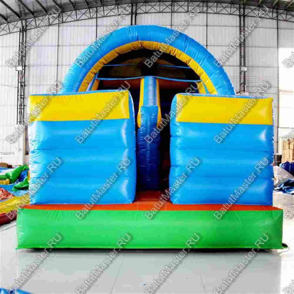 Коммерческий надувной батут "Жонглирующий клоун" 7*3.5*4.5 м