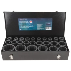 Набор головок ударных глубоких 1''25пр. (12гр.) RockForce##Rock FORCE RF-8251-9MPB