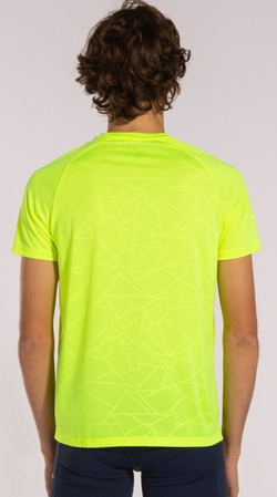Мужская теннисная футболка Joma Elite IX Short Sleeve T-Shirt M - fluor yellow