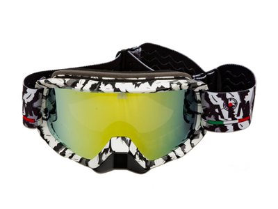 Очки снегоходные с двойной линзой AiM Camouflage Glossy