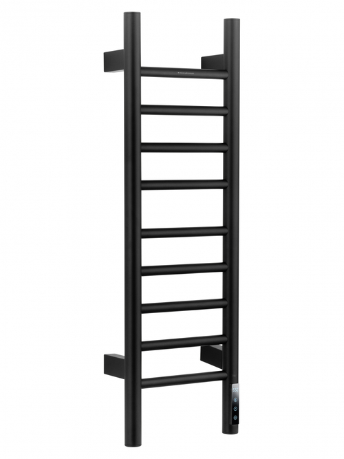 Полотенцесушитель электрический WONZON & WOGHAND BONN, Черный матовый (WW-AL4092-MB)