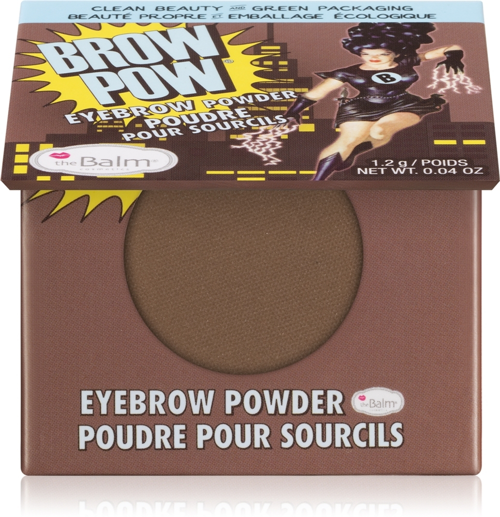 theBalm Browpow  - Пудра для бровей в практичной магнитной коробочке, 1,2 g