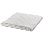 Евро одеяло IKEA MJUKDAN (МЮКДОН), Стеганое, Всесезонное, Белый, 220x240 см