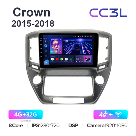 Teyes CC3L 9"для Toyota Crown 2015-2018