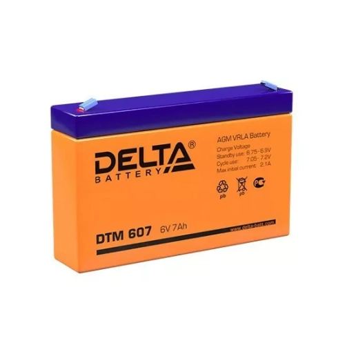 Аккумуляторная батарея Delta DTM 607