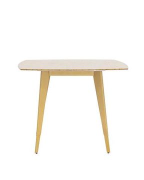 Стол обеденный Ричмонд 100*100 охра стеклянный