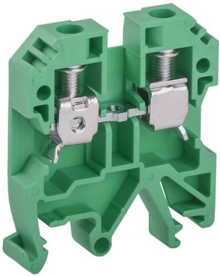 Клемма винтовая КВИ-6кв.мм зел. IEK YZN30-006-K06