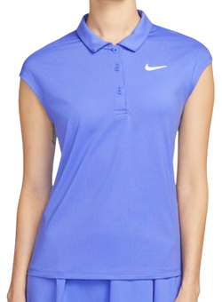 Женское поло Nike Court Dri-Fit Victory Polo W - sapphire/white