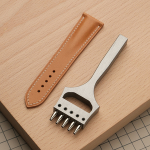 Пробойник для часовых ремешков // круглые отверстия 2 мм