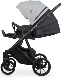 Детская коляска Riko Basic Montana X 2 в 1 03 серый