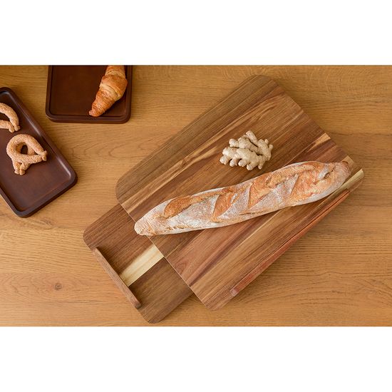 Доска разделочная fix&cut, 46х36 см, акация