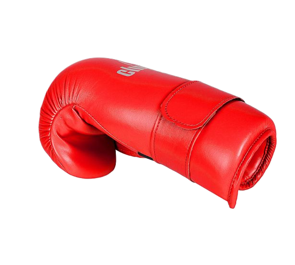 Перчатки ITF, GTF защитные Clinch Semi Contact Gloves Kick красные