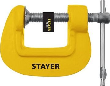 STAYER S-25, 25 мм, чугунная струбцина (3215-025)