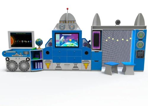 Профессиональный интерактивный логопедический комплекс «Logo 55» в форме космодрома