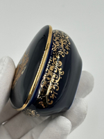 Шкатулка синяя Limoges
