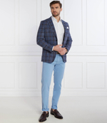 Чиносы BOSS ORANGE - голубой(50510933)