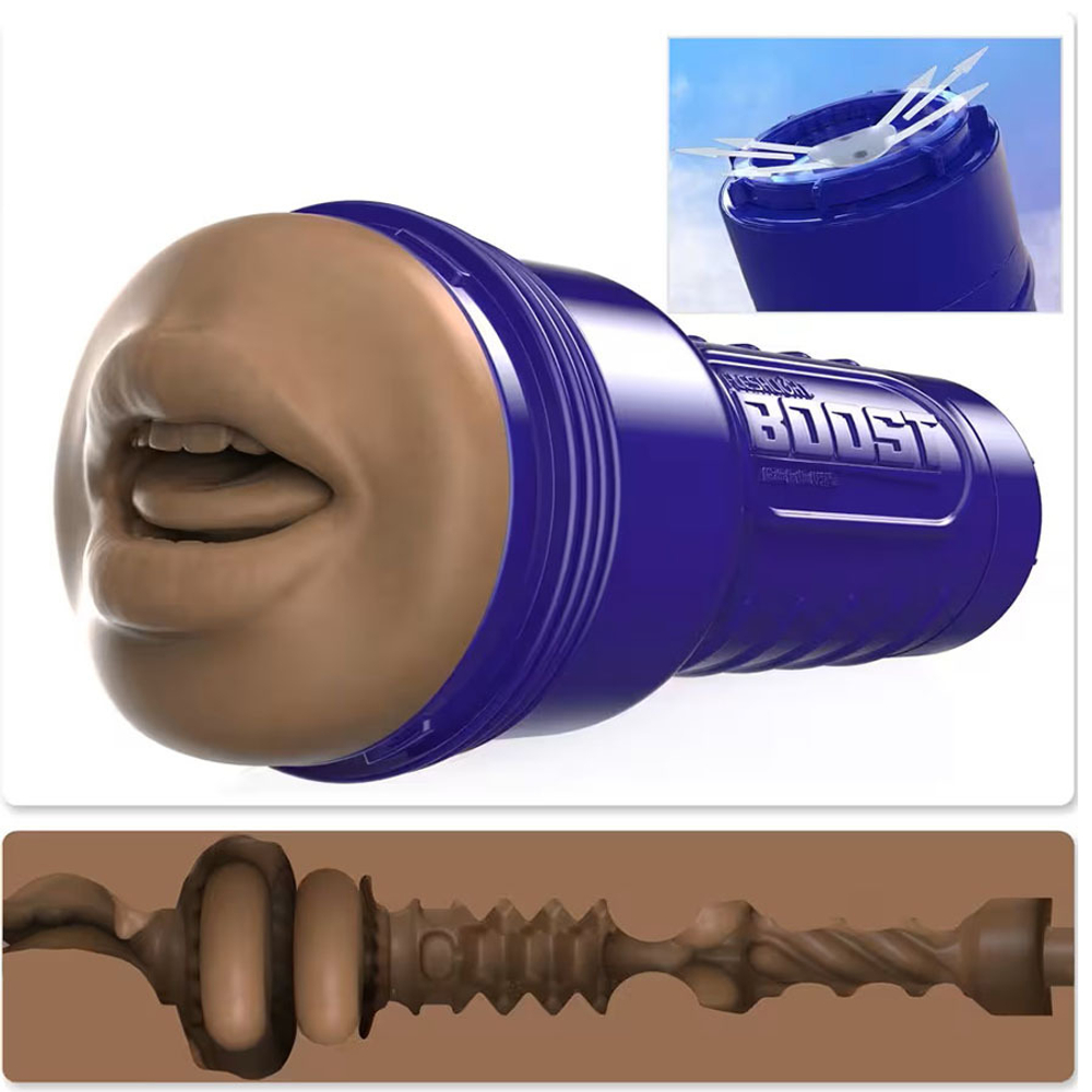 Мастурбатор Fleshlight Boost Blow, рот