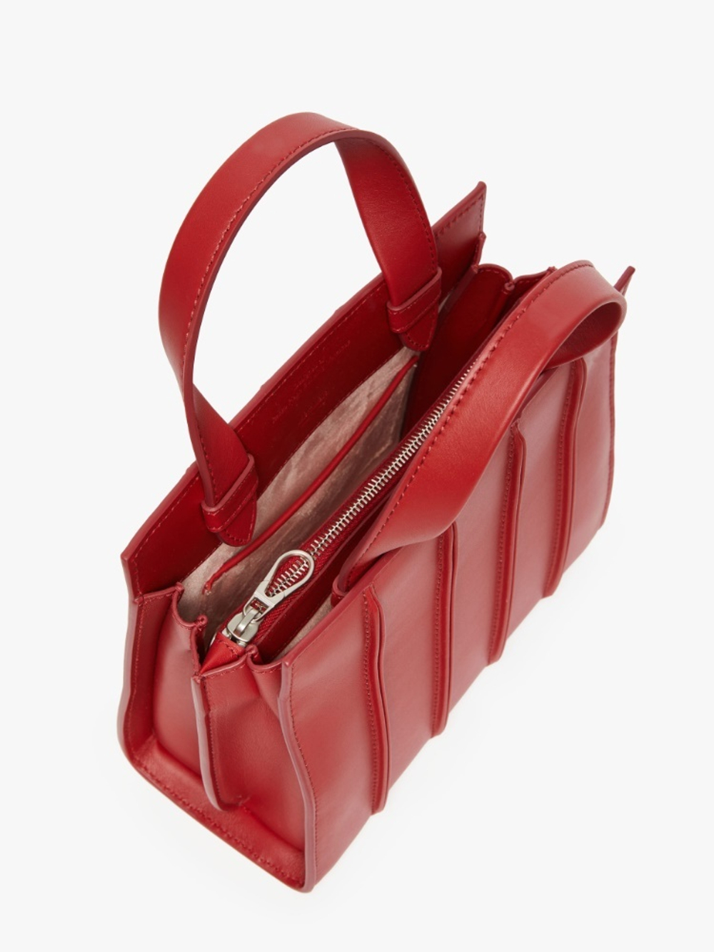 MaxMara Маленькая кожаная сумка Whitney, красный