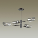 4402/4C MODERNI LN19 000 хром, черный Люстра потолочная E14 4*40W 220V NOLAN