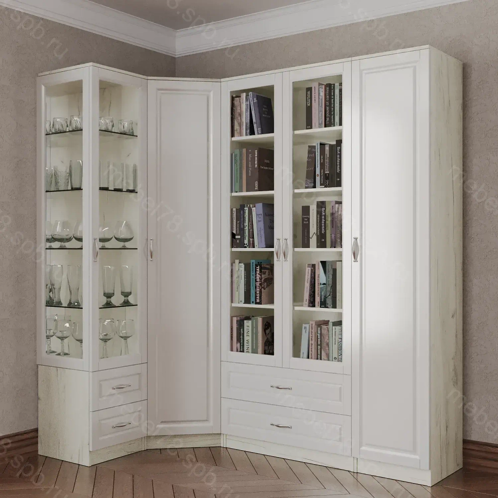 Шкаф угловой №15 (мадес)