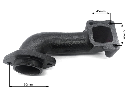 Колено воздушного фильтра (3 болта) 195N