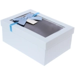 Коробка подарочная «Нежная душа» 23*16*9.5 см, Голубой