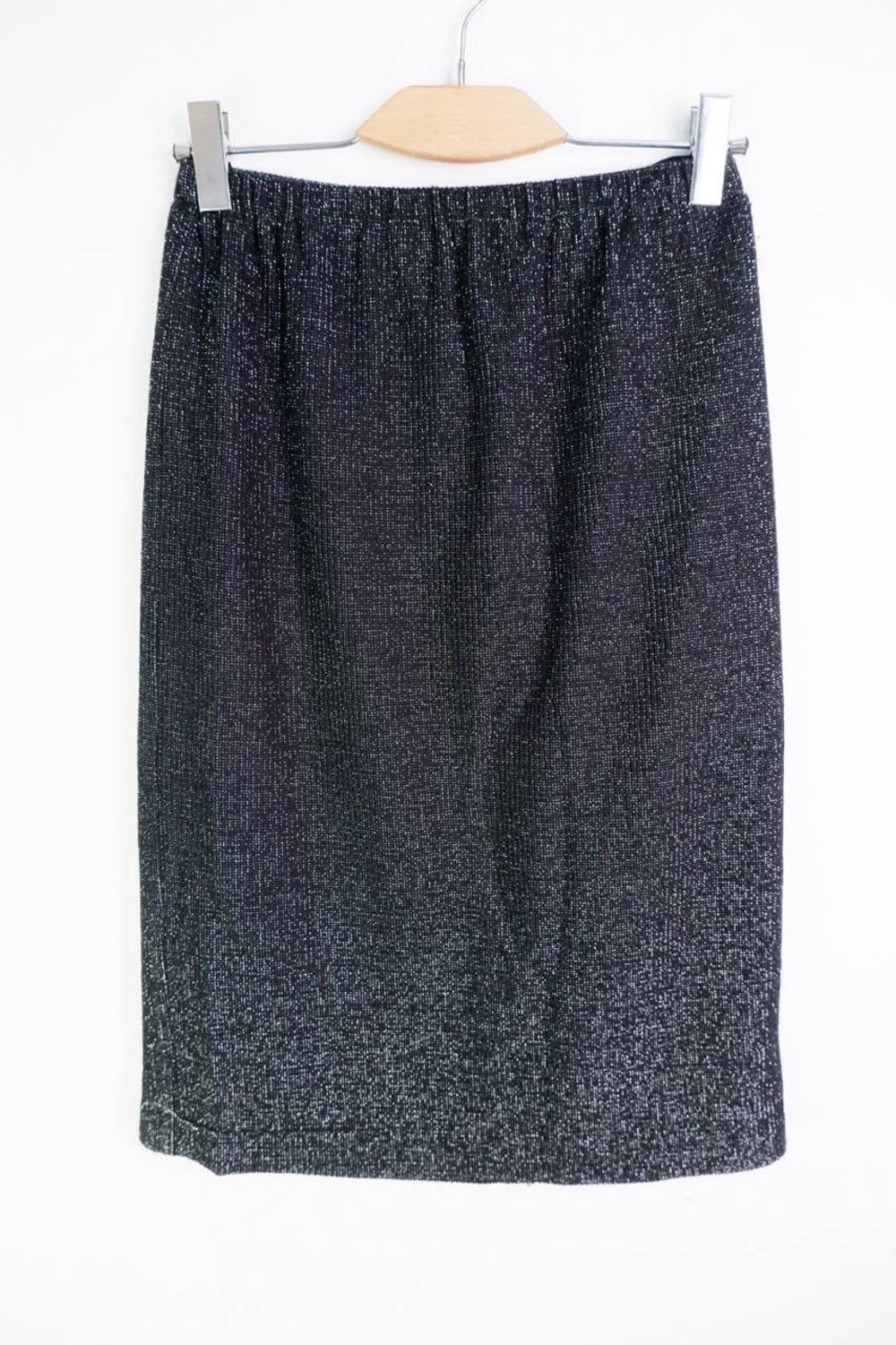 Юбка блестящая, маркировка 38, визуально на 44/46 размер