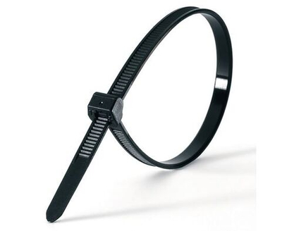 Хомут нейлоновый Smartbuy, 4,8х400, черный (SBE-CT-48-400-b), 100шт.