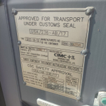 Контейнер 20 футов № MCCU1098617