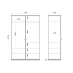 Шкаф CRYSTAL CRD006