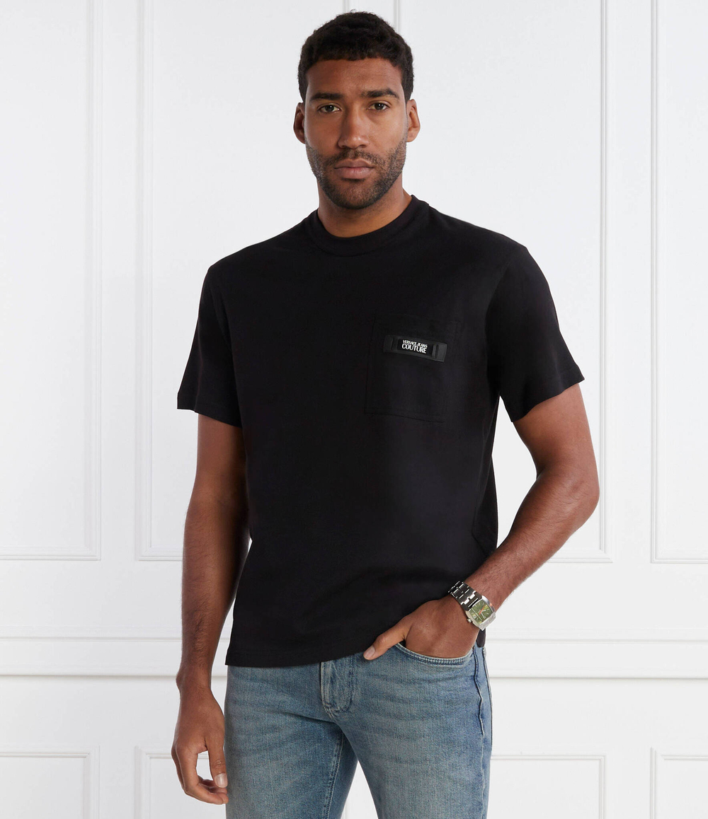 Футболка Versace Jeans Couture - черный(76GAHE05CJ00E)