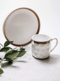 Набор посуды столовой Белый песок