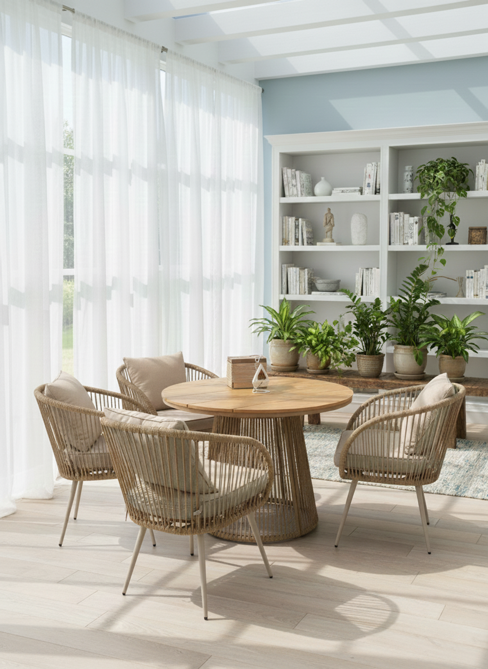 Набор мебели Garden Story Эллада 2уп. ( 1 уп стол+1 уп 4 кресла)