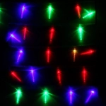 Гирлянда для дома 4,0 м 20 ламп LED с насадками ЛЬДИНКА, прозрач.пров., авторежим.,IP-20 RG/RB (возможность соединения)