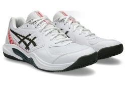 Мужские кроссовки теннисные Asics Gel-Dedicate 9 Clay - white/vintage khaki