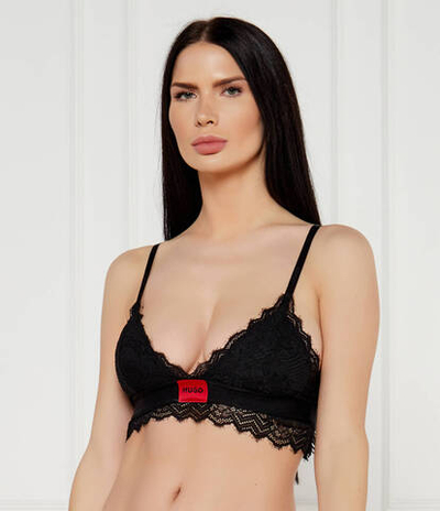 Сетевой бюстгальтер TRIANGLE PADDED LACE Hugo Bodywear - черный(50502786)